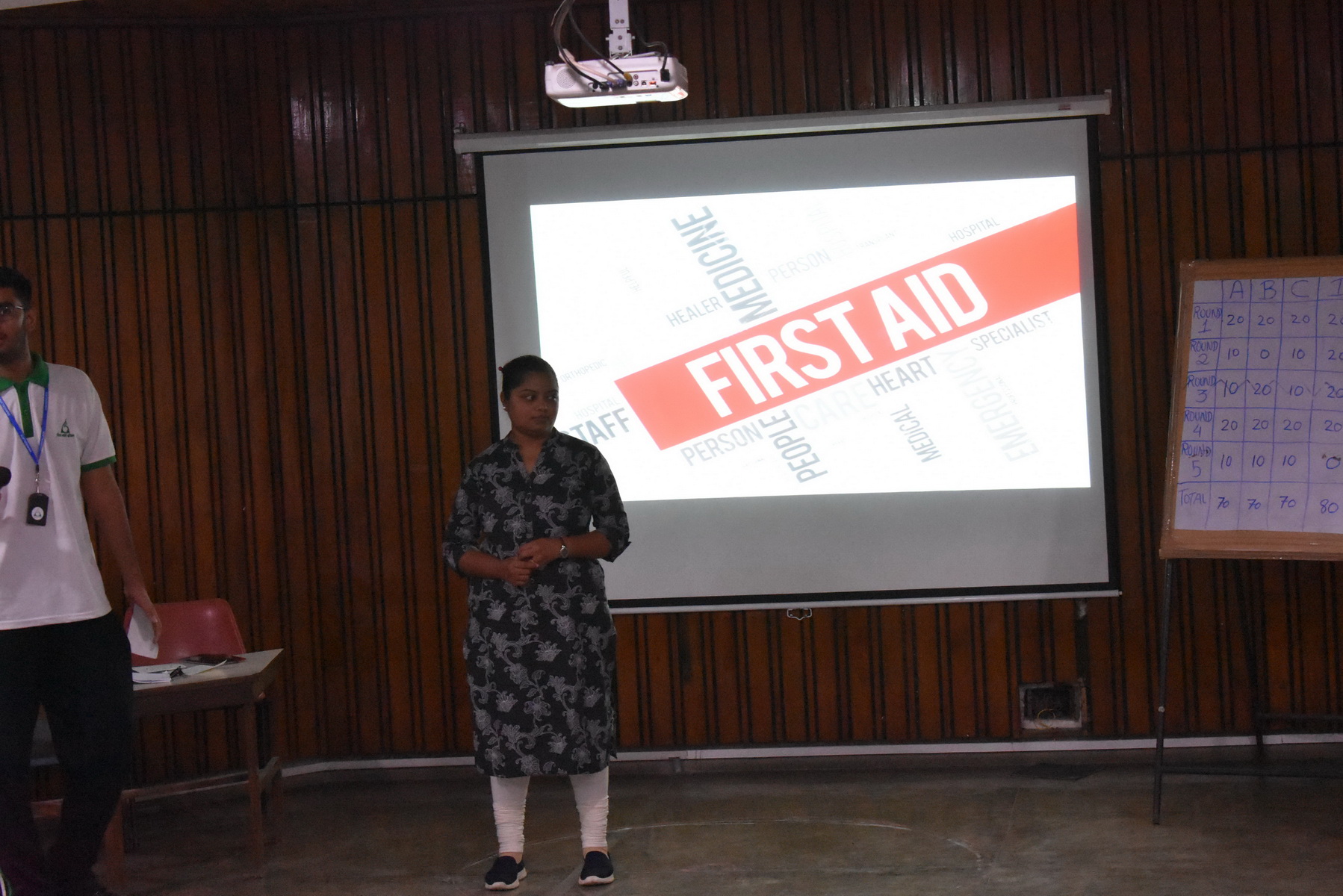 A Seminar On First Aid  <br>  12-07-2019